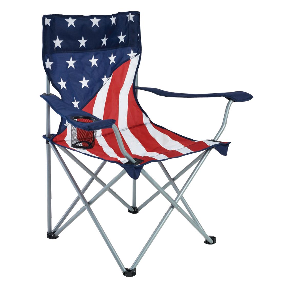 american flag camping chair