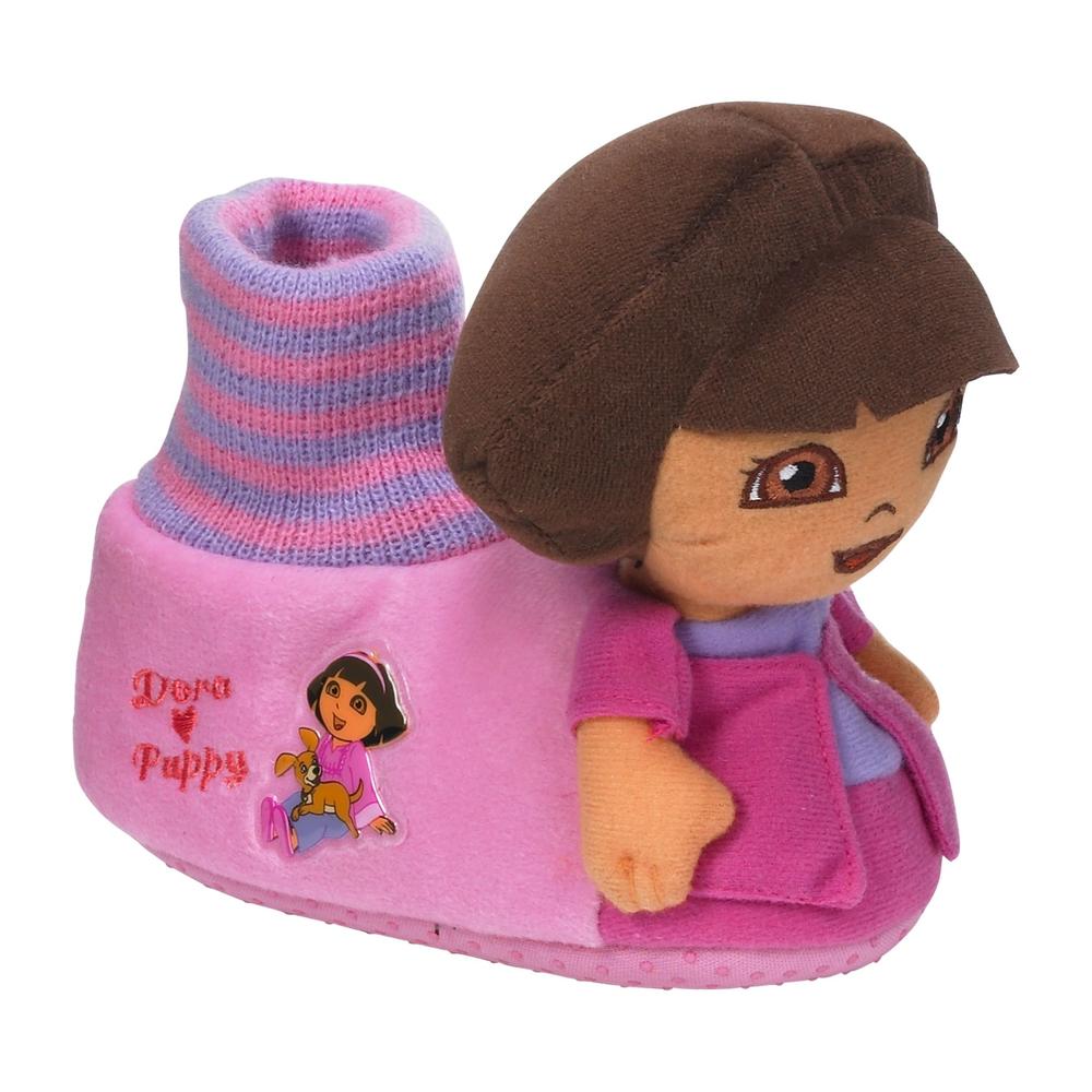 Nickelodeon Toddler Girls&#39; Dora the Explorer Slipper &#45; Pink