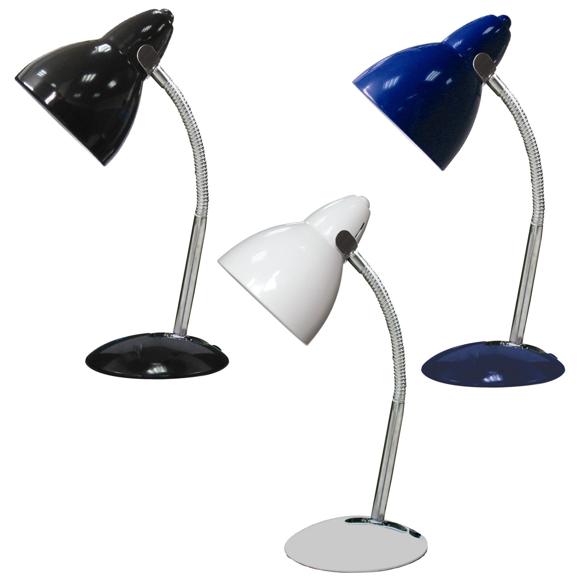 Essential Home Gooseneck Desk Lamp