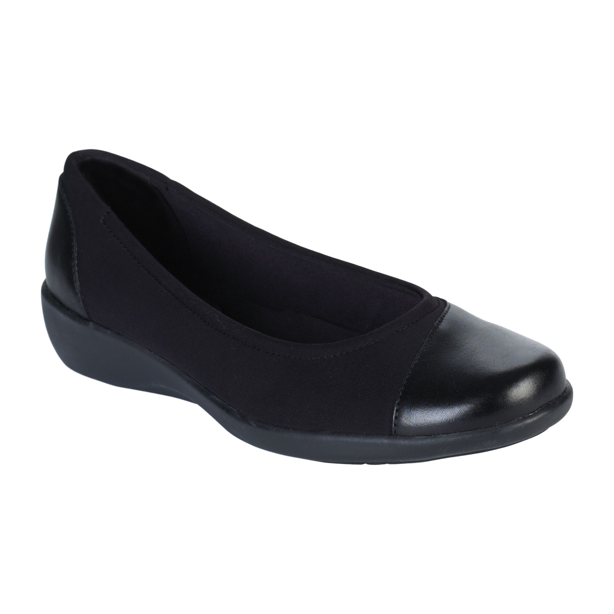Cobbie Cuddlers Women's Eleanor Casual Shoe Wide Width - Black - Shoes ...