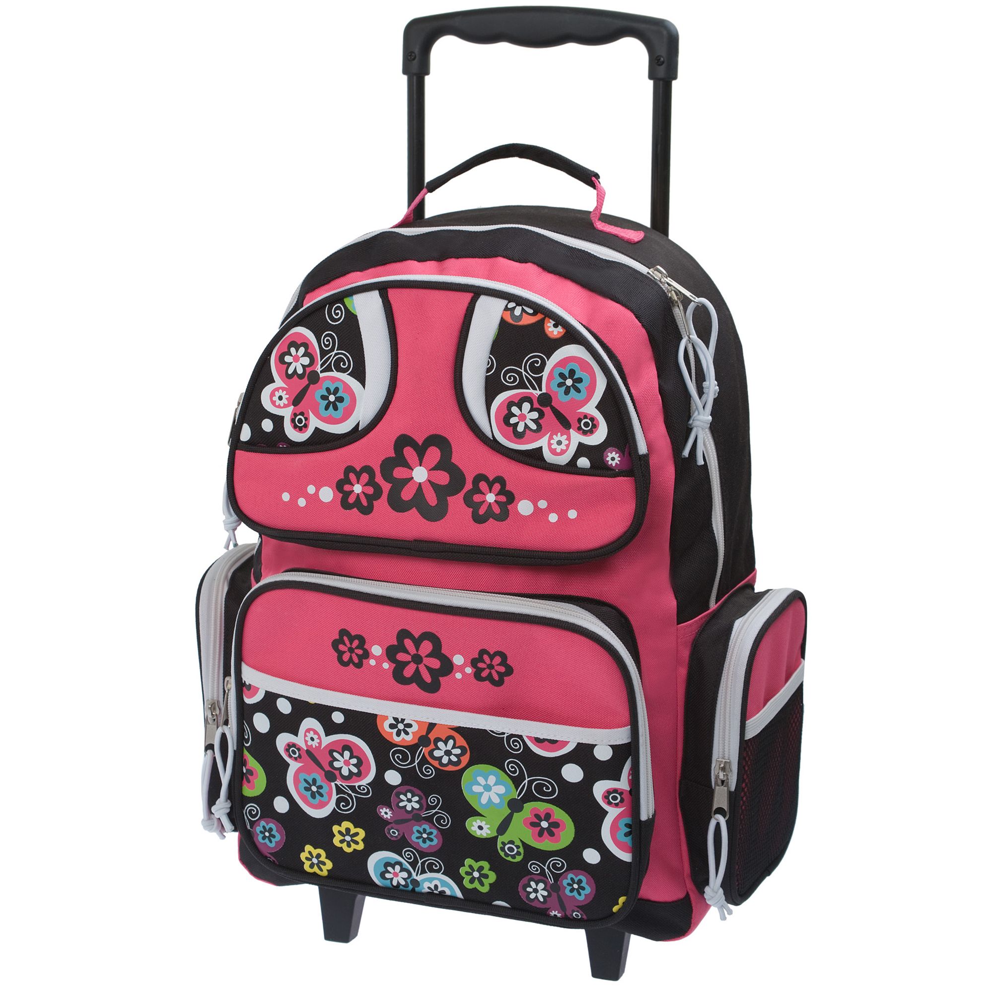 Athletech Girl&#39;s Pink Roller Backpack