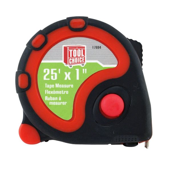 Tool Choice 17694 25 Ft X 1 In Tape Measure Sears Outlet
