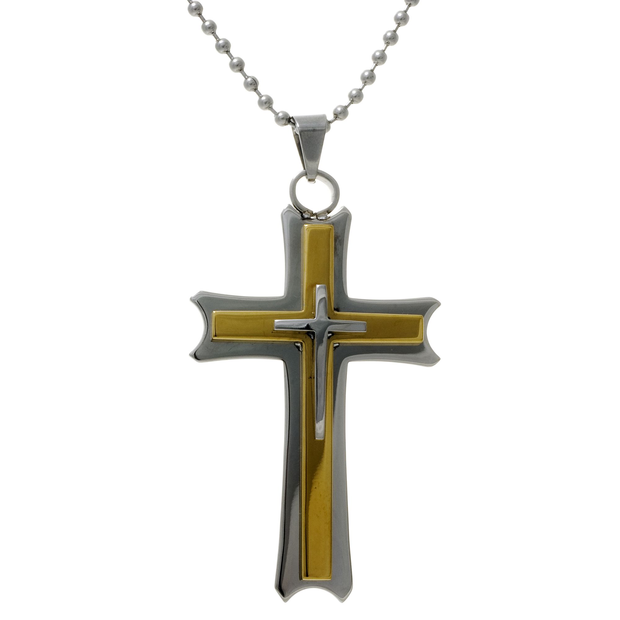 Stainless Steel Pendant, Silver Stainless Steel Pendant, Silver