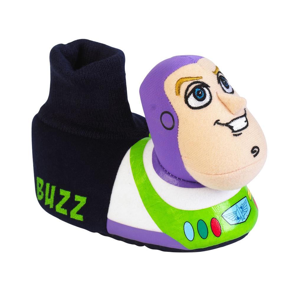 Disney Boy&#39;s Toy Story Buzz Lightyear Socktop Slipper &#45; Multi-color