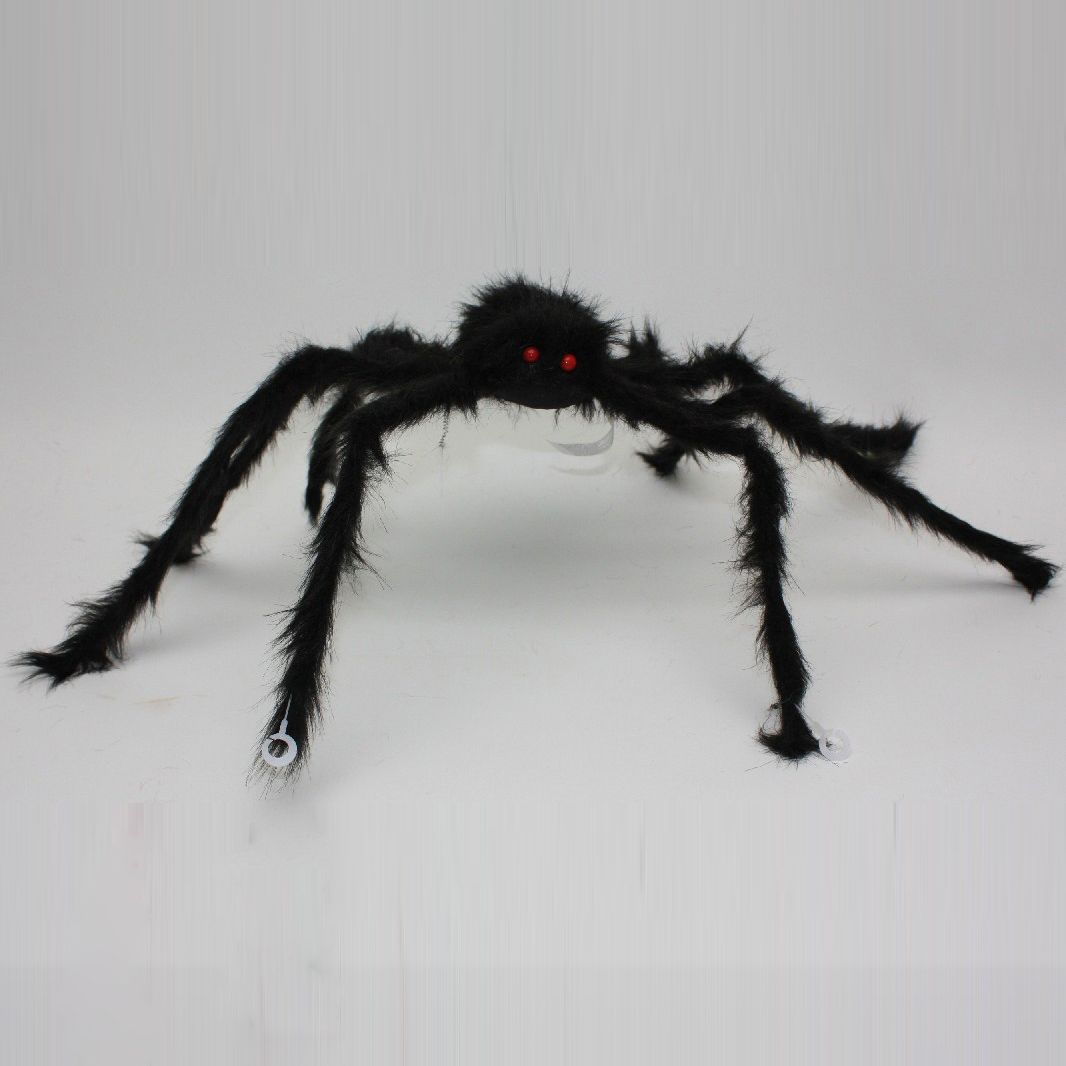 Totally Ghoul Giant Posable Spider - Black