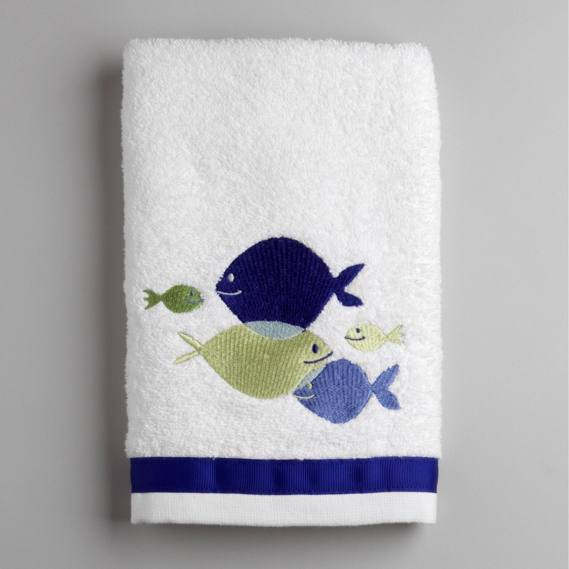 Colormate Fish Wish Hand Towel