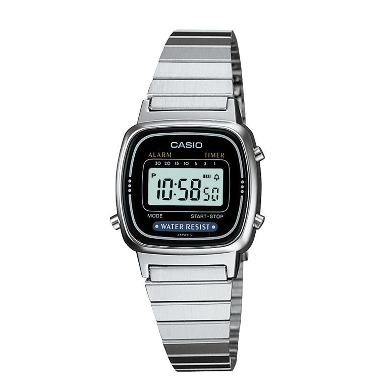 Casio Mens Sport Watch with Digital Dial and Silvertone Expansion Band Casio Mens Sport Watch with Digital Dial and Silvertone Expansion Band