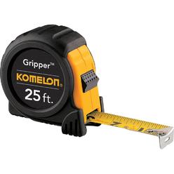 Komelon Usa Gripper Series Power Tapes, 1 Inches X 25 Ft, Black - 1 per EA - 5425