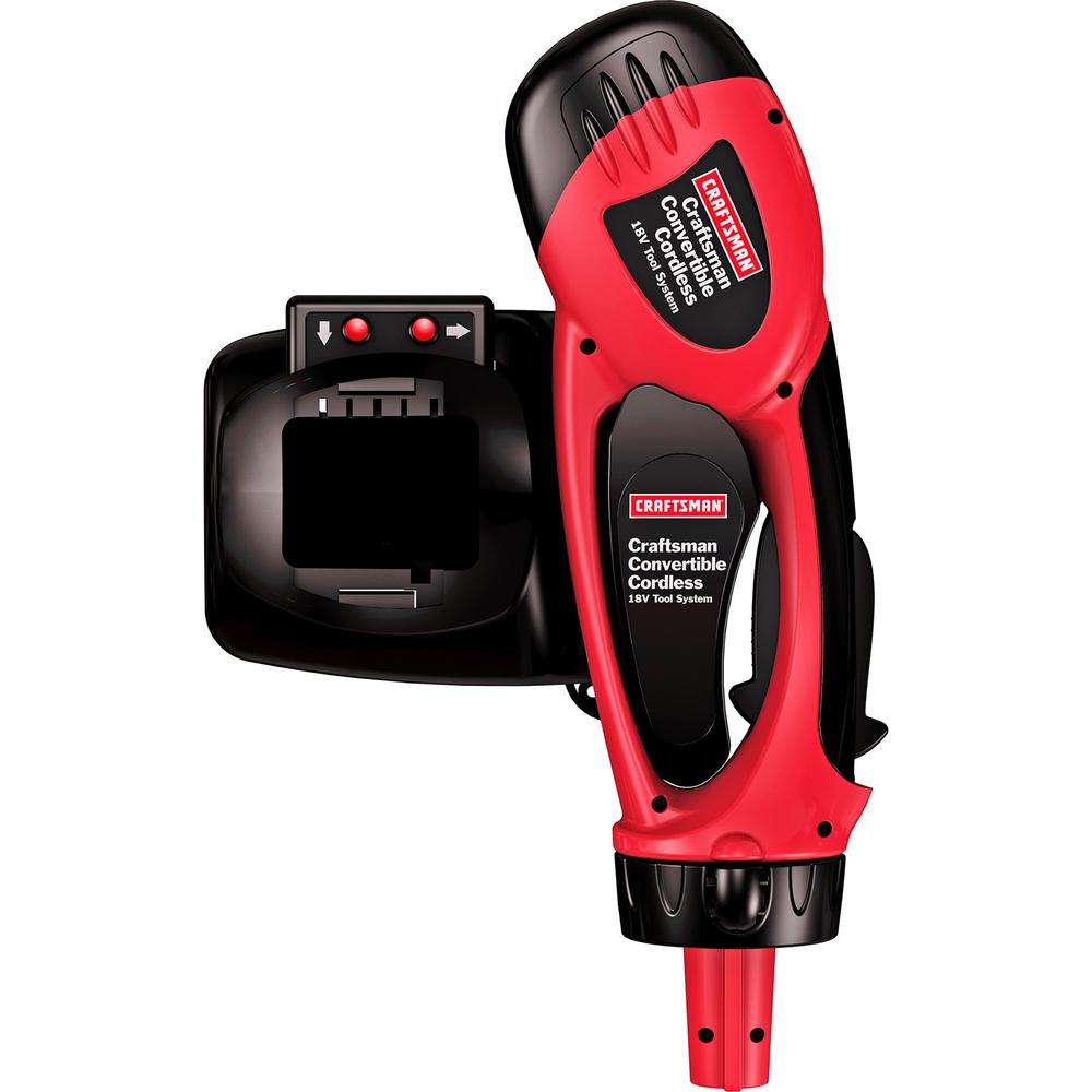 Craftsman 90332 Convertible 18V Combination Sweeper, Hedge Trimmer