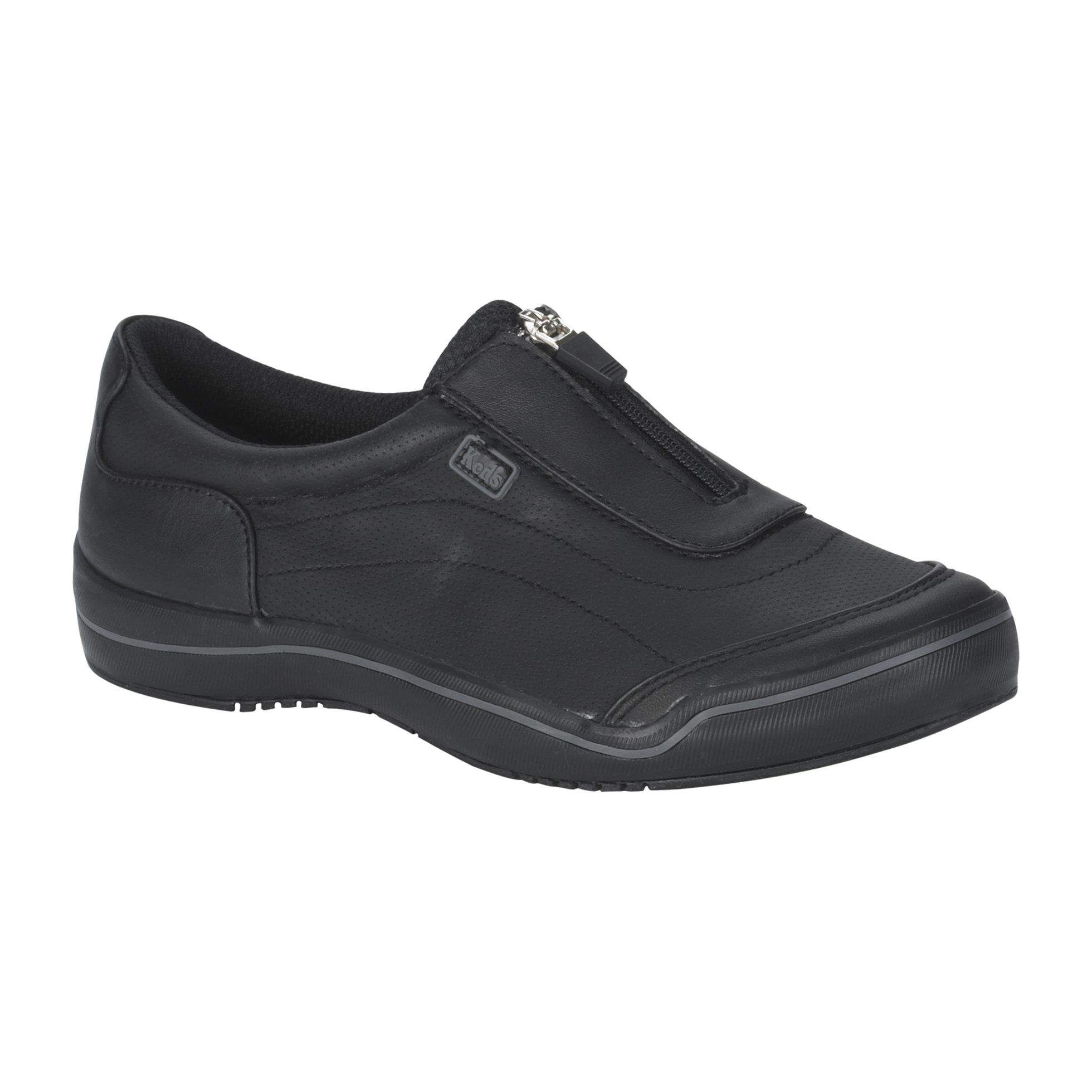 Keds Women's Hampton Sport Zipper Casual Shoe - Black - Clothing, Shoes  & Jewelry - Shoes - Women's Shoes - Women's Sneakers & Athletic Shoes