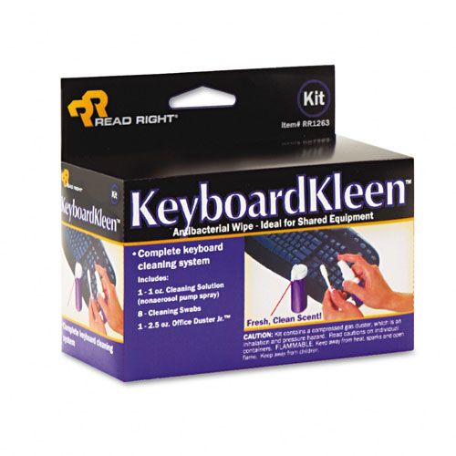 Read Right REARR1263 KeyboardKleen Kit, 2.5oz Pump Spray
