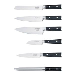 Royal Doulton Gordon Ramsay 6pc Knife & Sharpening Steel Set - Home