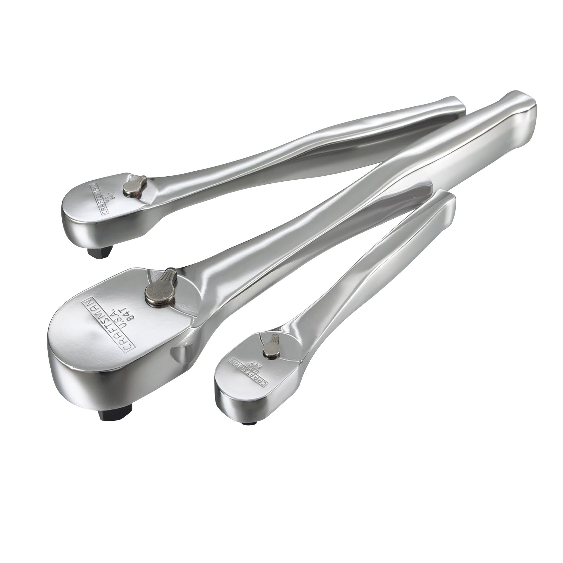 Craftsman 3-Piece Premium Grade Ratchet Set