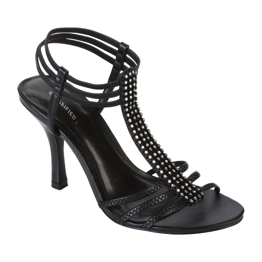 Paprika Women&#39;s Allie Dress Sandal with Rhinestones &#45; Black
