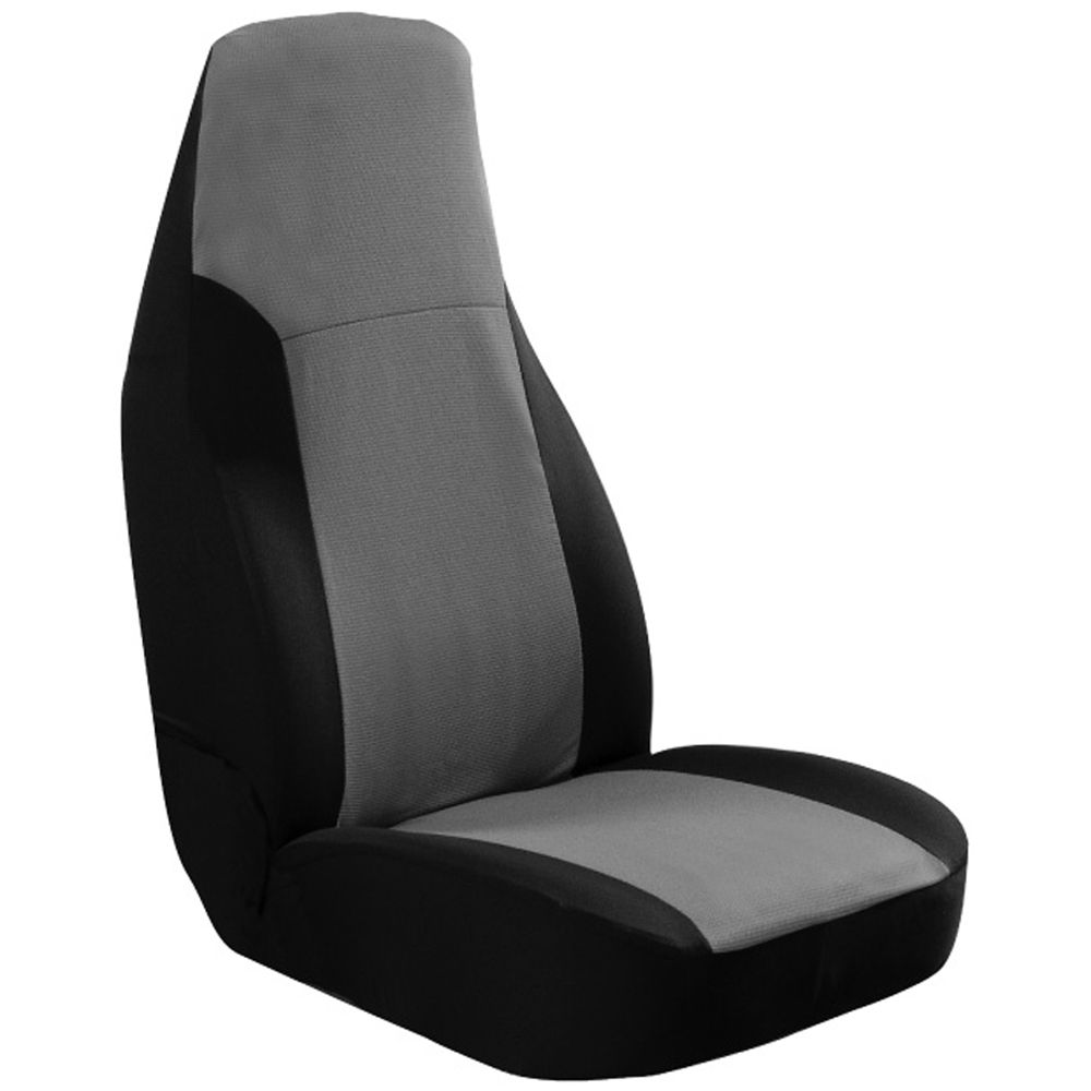 Elegant USA Seat Cover High Back Grey Cypress