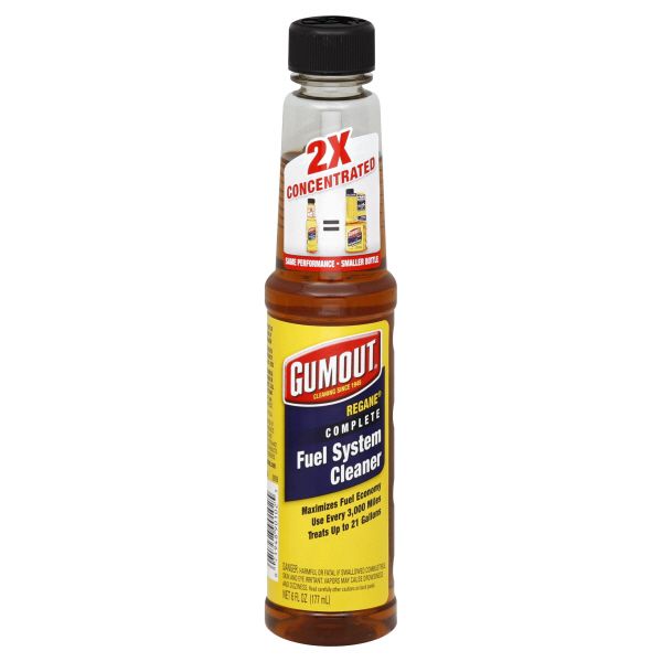 Gumout Regane Fuel System Cleaner, Complete, 2X Concentrated, 6 fl oz (177 ml)