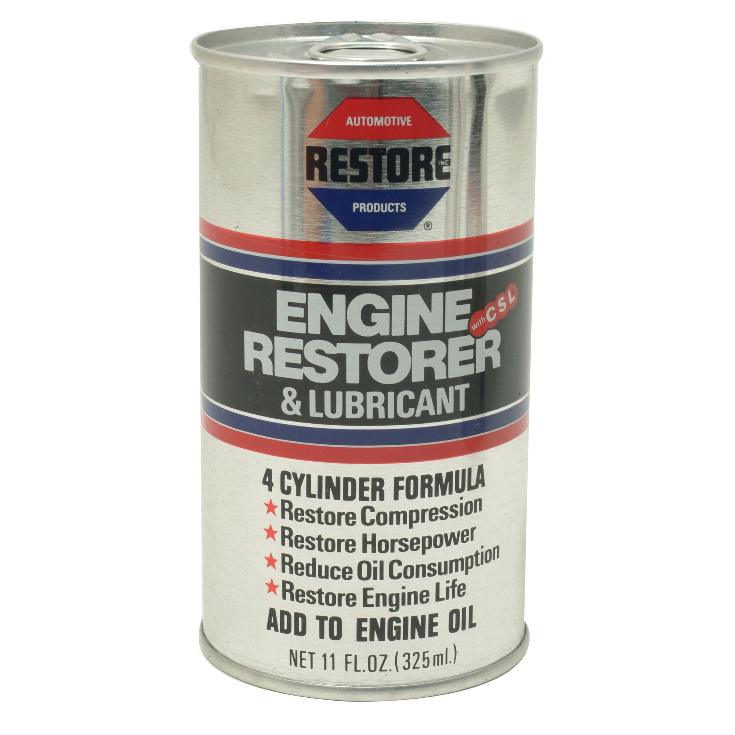 Restore Engine Restore & Lubricant For 4 Cylinder Engines 11 Oz