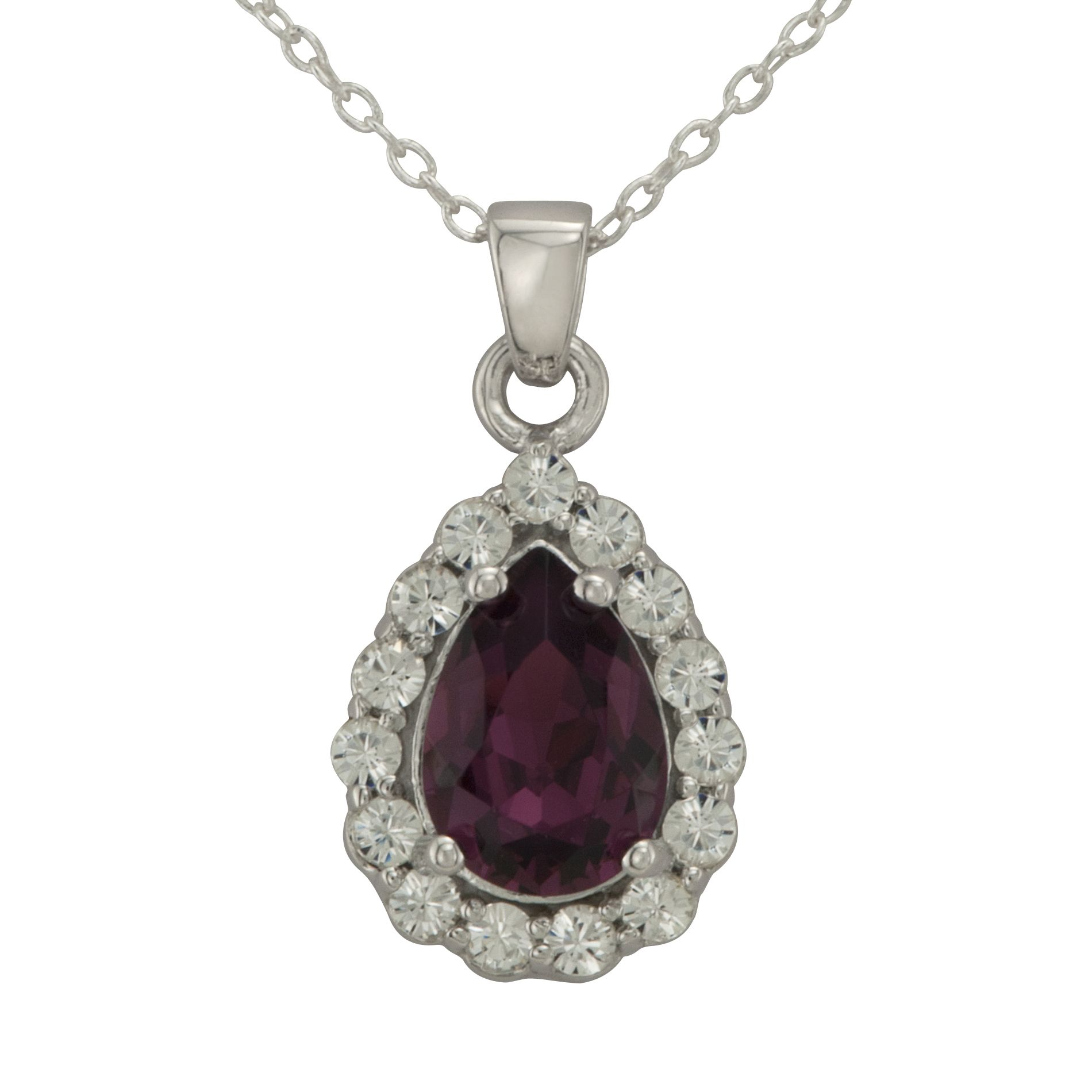Swarovski Crystal Purple Pendant Swarovski Crystal Purple Pendant