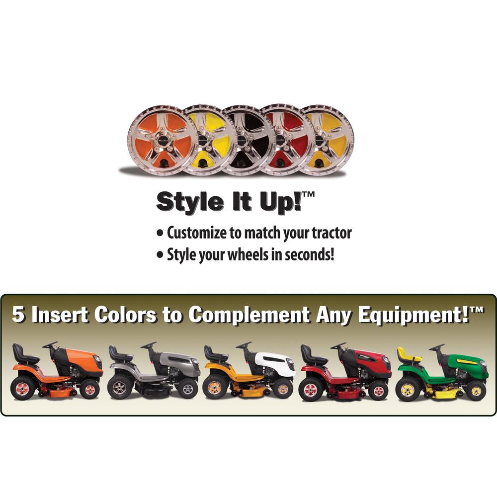 Good Vibrations 188 Wheelies 8" Tractor Wheel Covers 2 pack