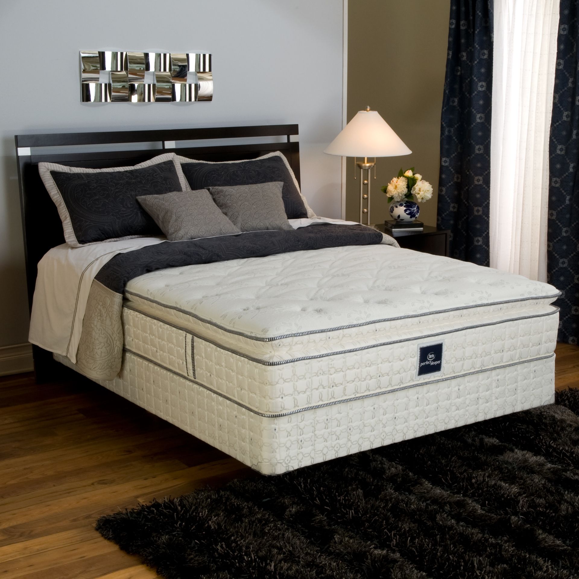 Serta 013943 350 Perfect Sleeper Elite Arden Shores Ii Queen