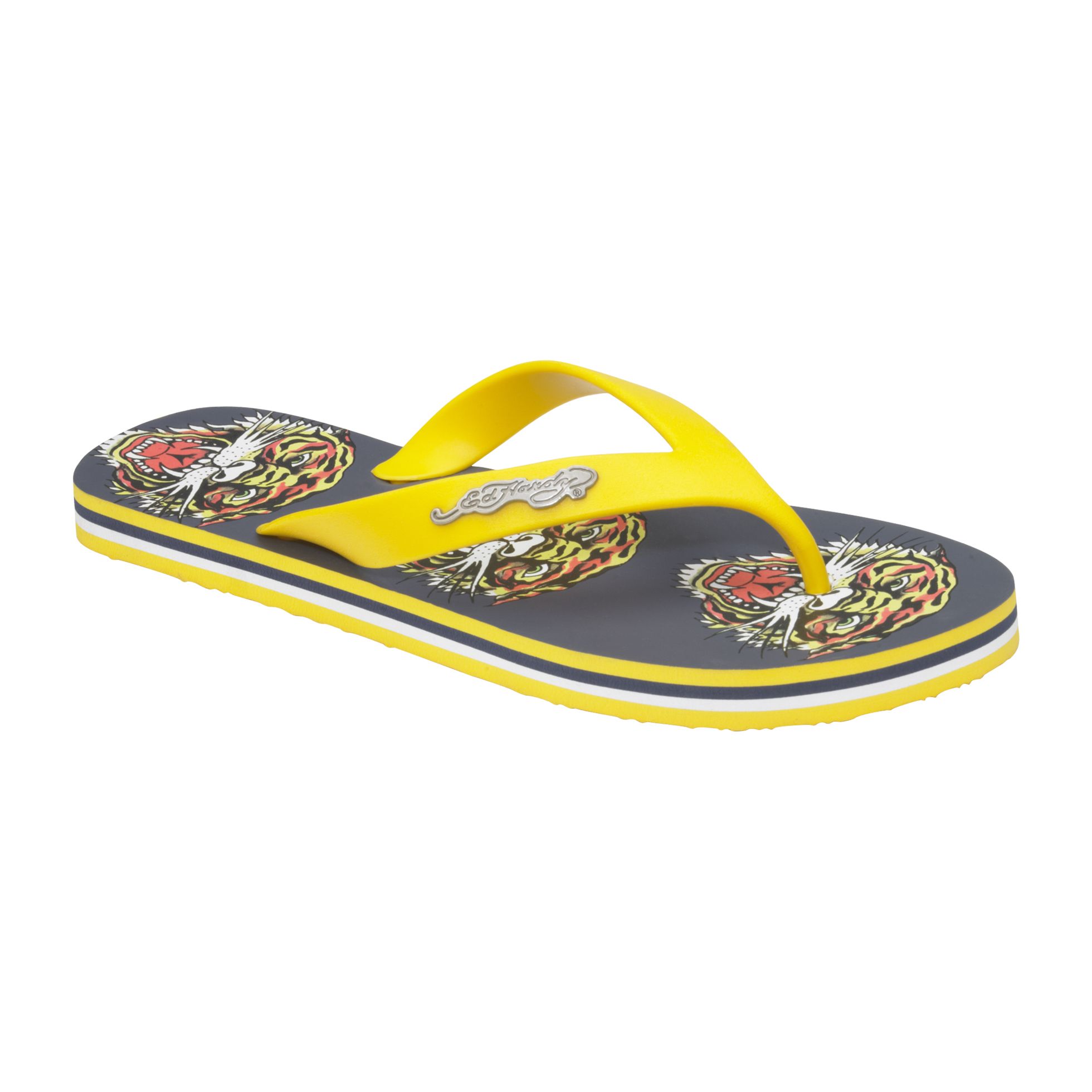 ed hardy flip flops