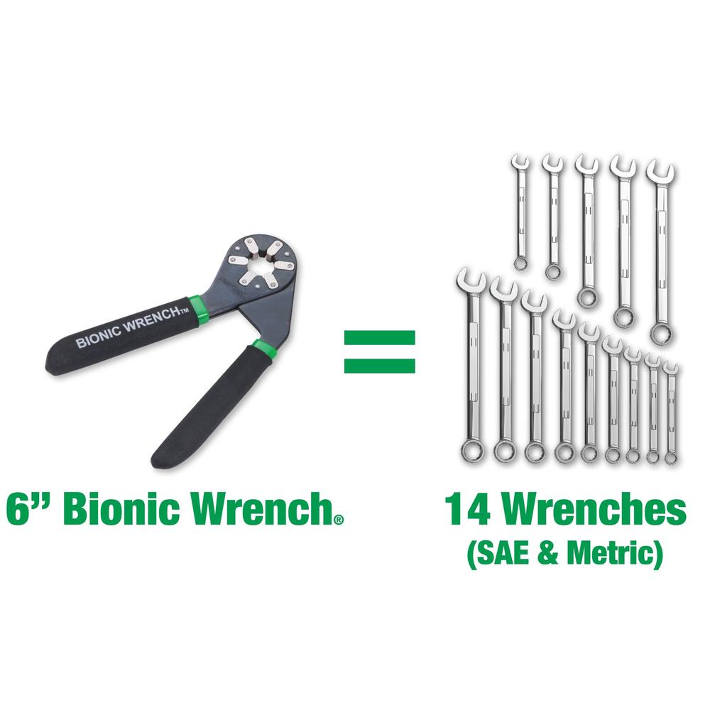 Loggerhead Tools 6 in. Bionic Wrench&reg;