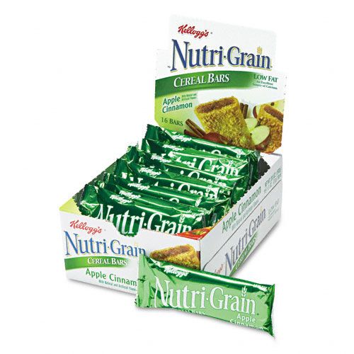 Kellogg's KEB35645 Nutri-Grain Cereal Bars,Apple-Cinnamon ...