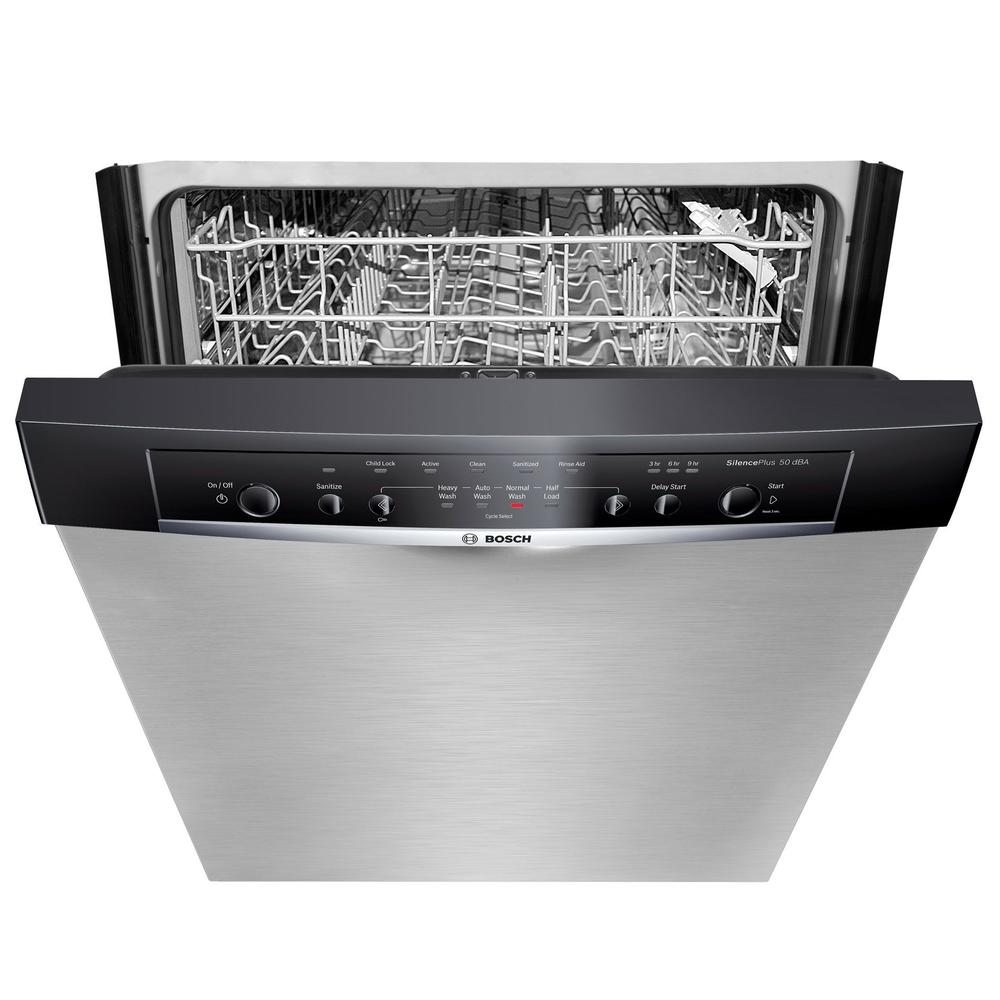 Bosch SHE3AR55UC 24" BuiltIn Dishwasher Stainless Steel
