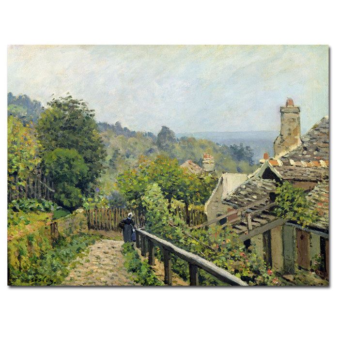 Trademark Global 18x24 inches Alfred Sisley "Louveciennes 1873"