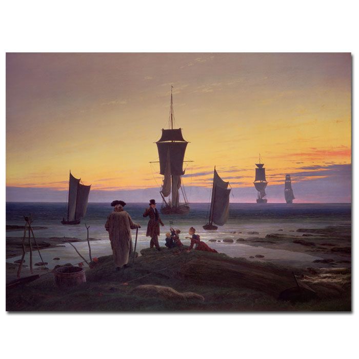 Trademark Global 26x32 inches Caspar Friedrich "The Stages of Life c1835"
