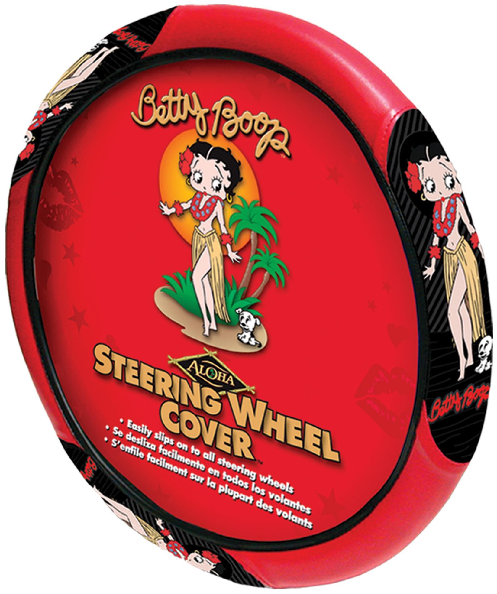 Betty Boop Aloha Seat Cover Steering Wheel Cover And Floor Mat Bundle
