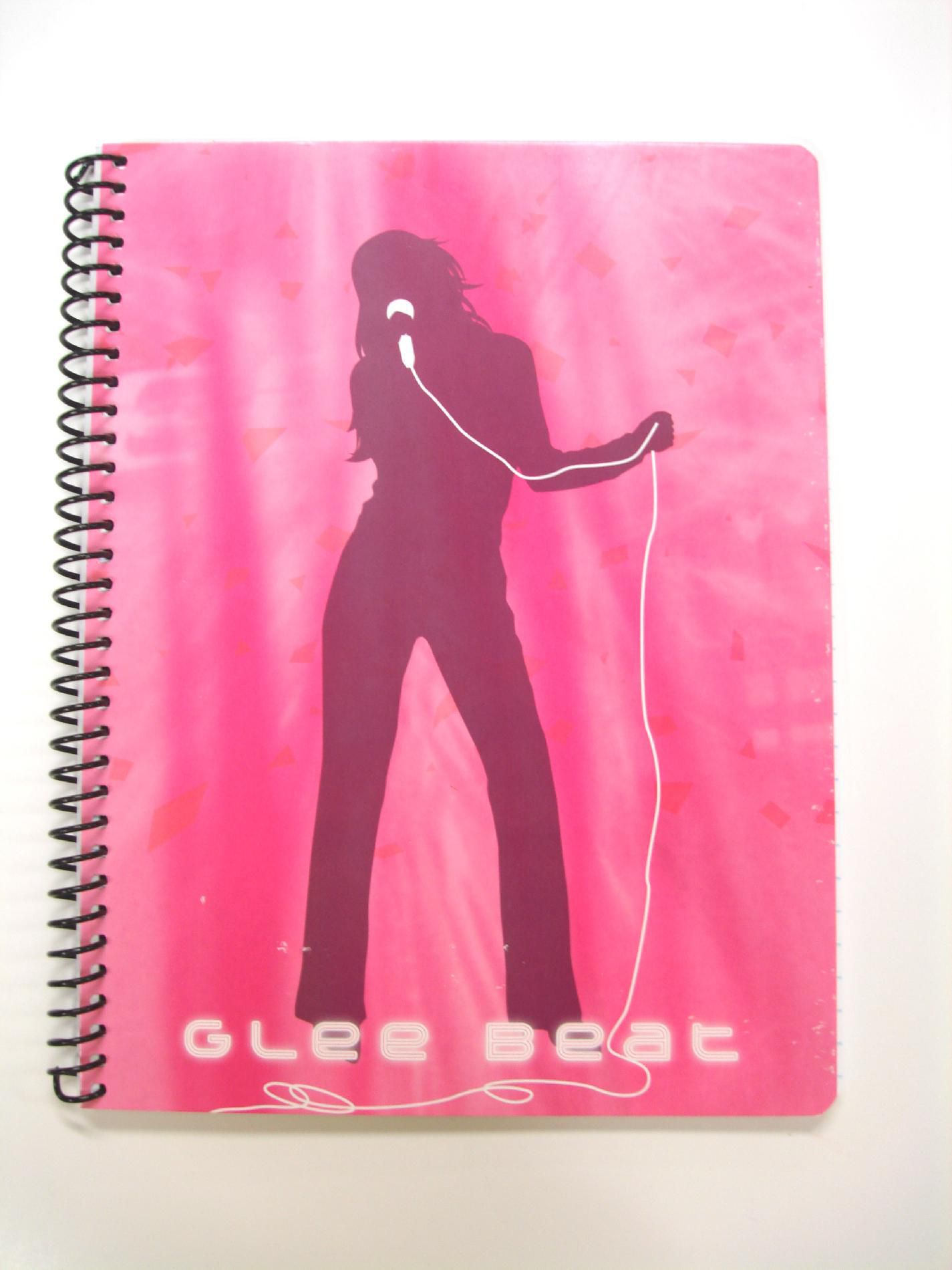 Glee Beats Notebook 60 Sheet Wide Ruled