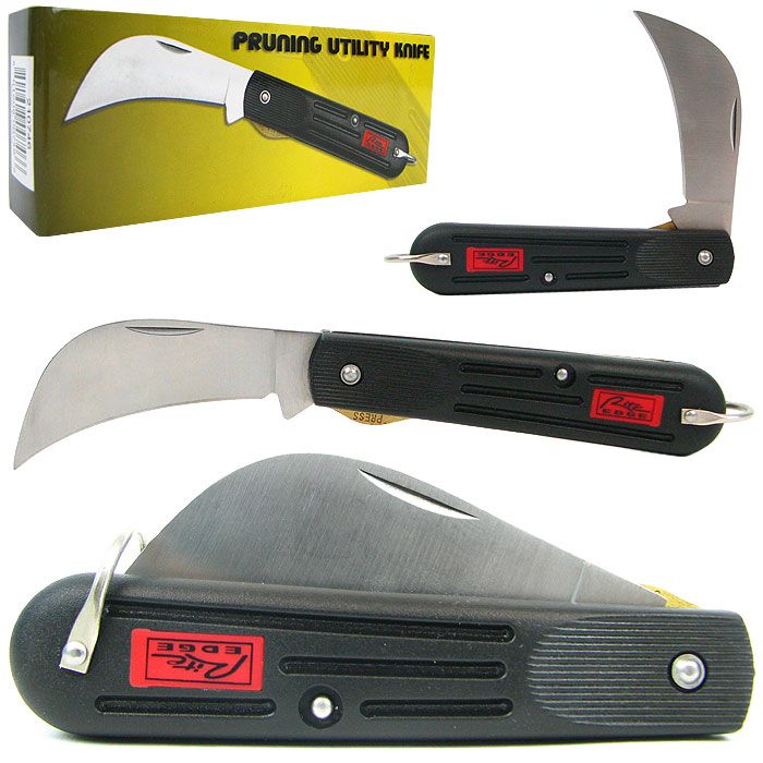 Trademark 4 Inch Stainless Steel Pruning Utility Knife - Great Value