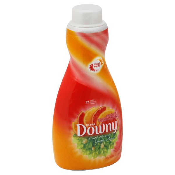 Downy Simple Pleasures Fabric Softener, Ultra, Citrus Spice Glow, 41 fl oz