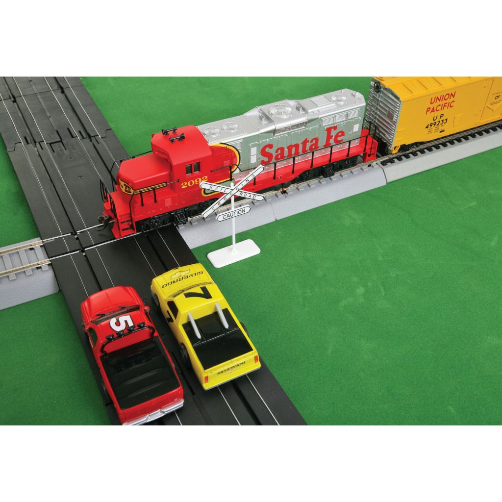 LIFELIKE HO SCALE RACE & TRAIN INTERSECTION TRACK 4339149 OUT OF
