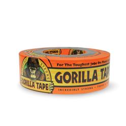 Gorilla Tape Gorilla Black Duct Tape, 1.88" x 35 yd, Black, (Pack of 1)