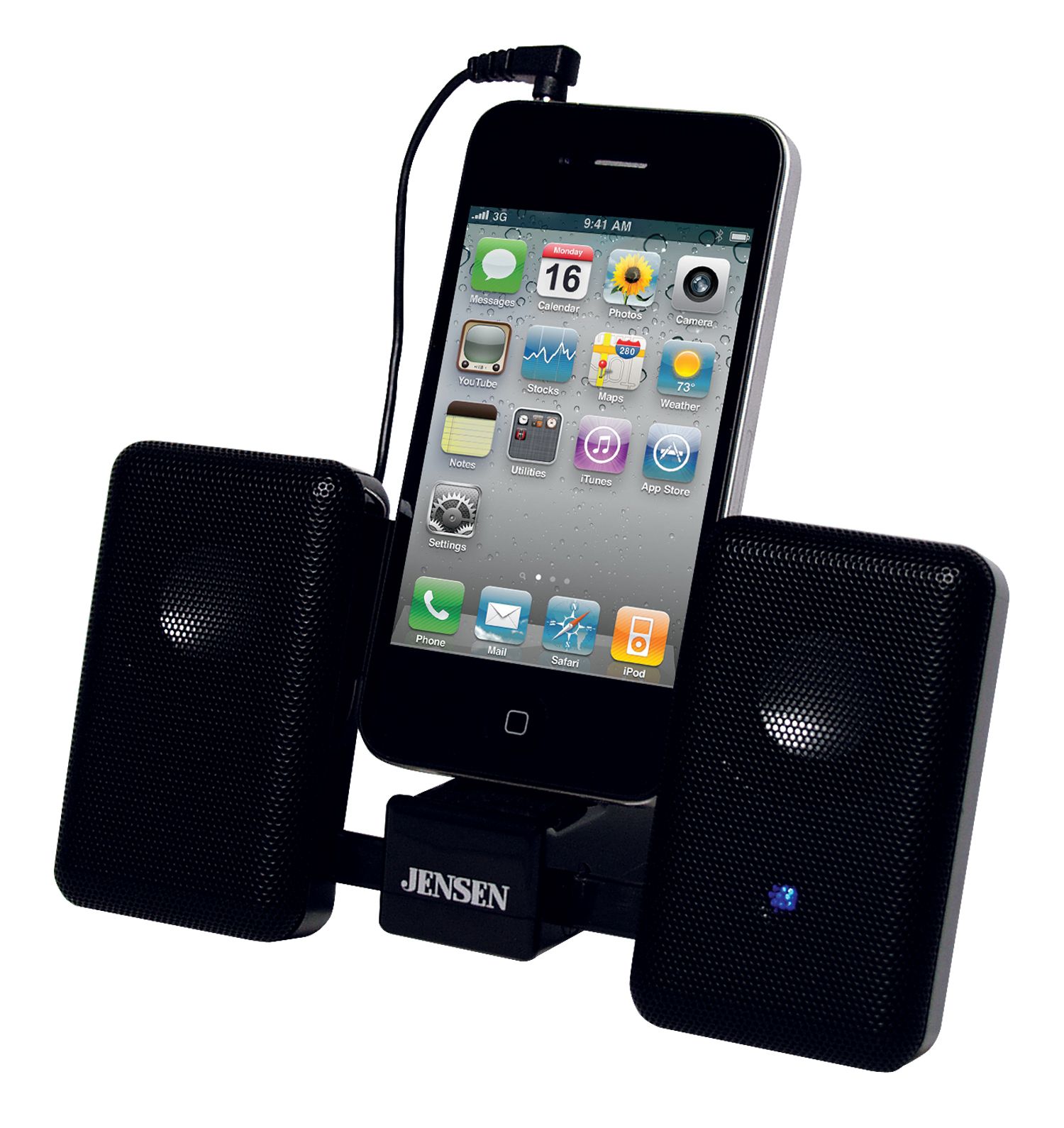 jensen stereo speaker system
