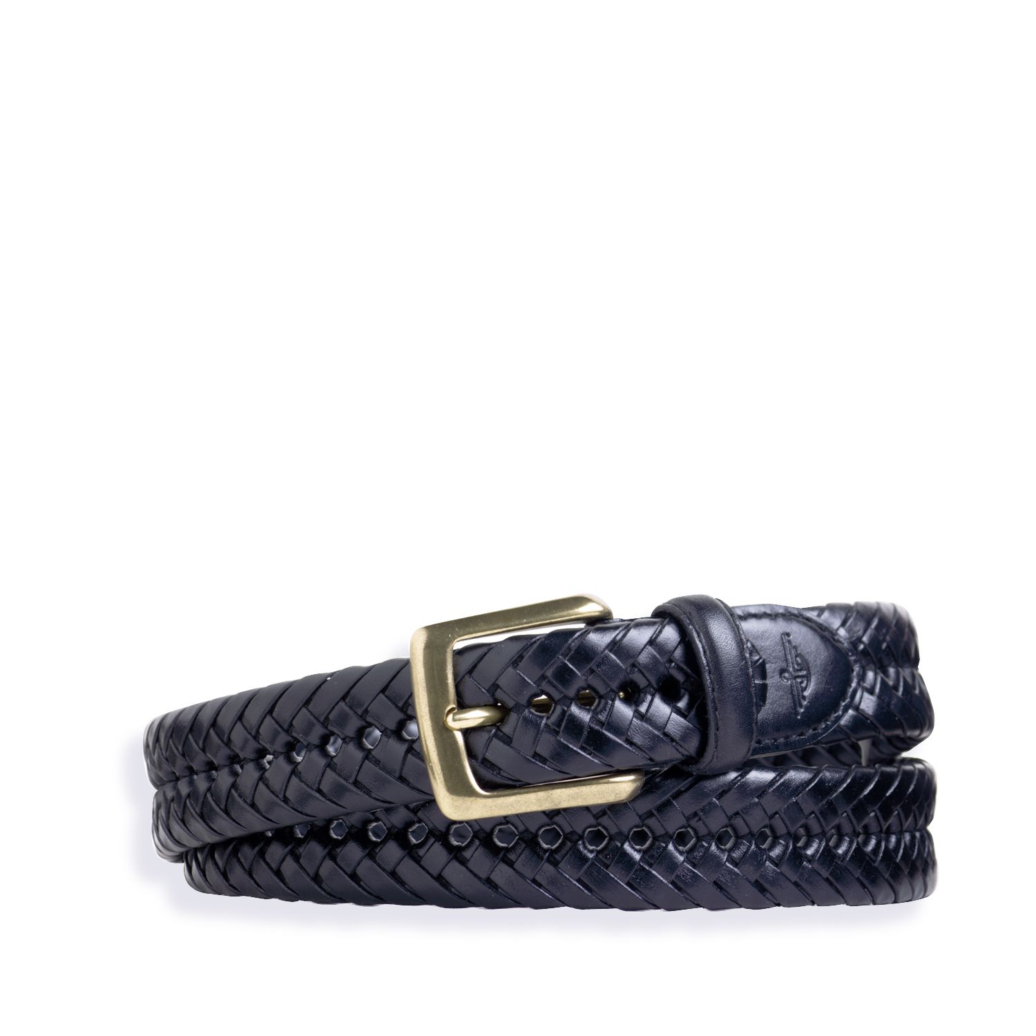 dockers braided leather belt