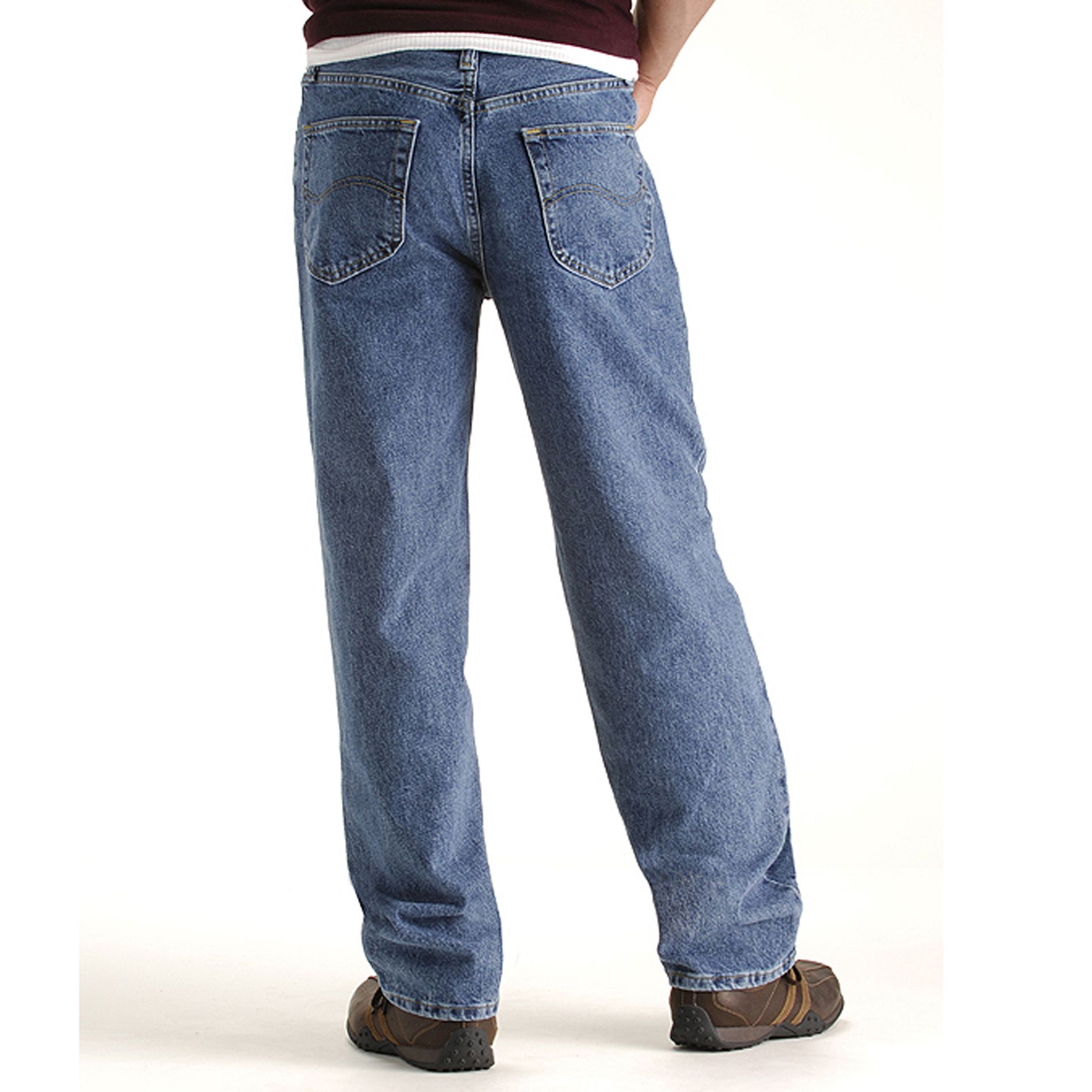 lee relaxed fit at the waist jeans