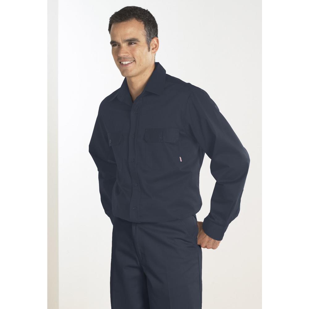 Craftsman Long Sleeve Twill Shirt with Teflon® fabric protector