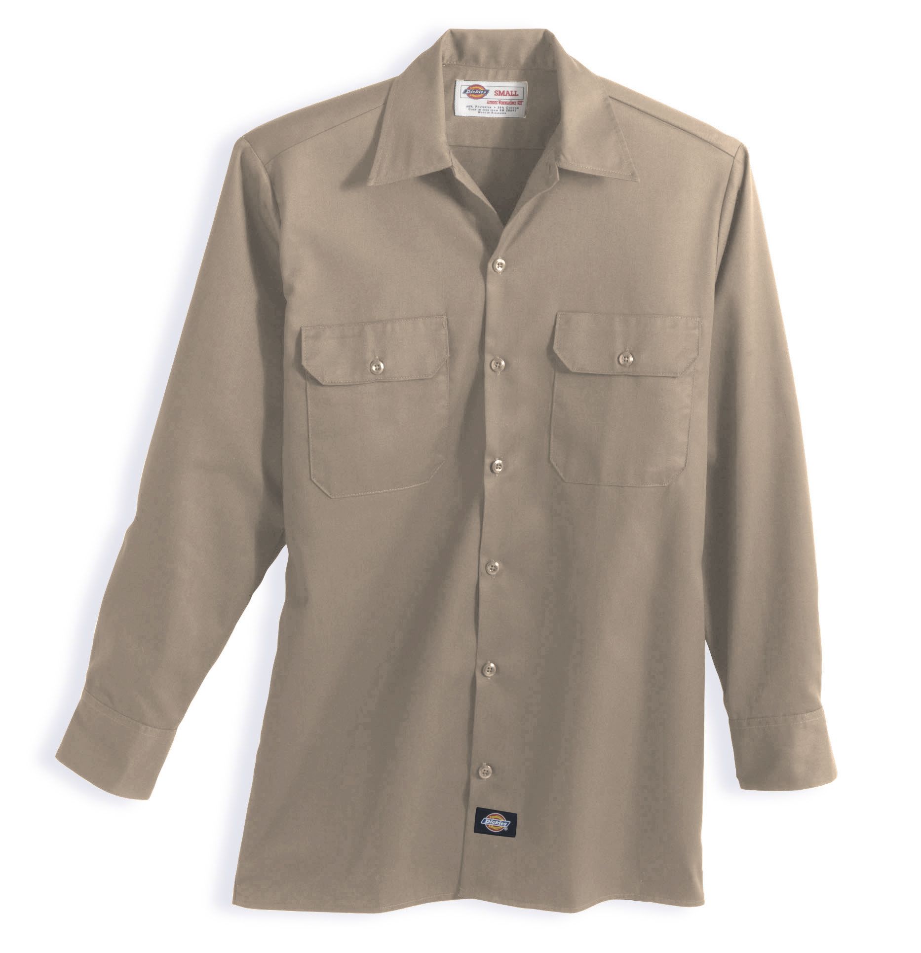 Dickies Men's Traditional Long Sleeve Work Shirt