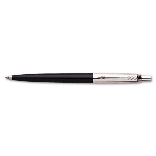 Parker PAR1759923 Jotter Ballpoint Retractable Pen  Black Ink  Medium