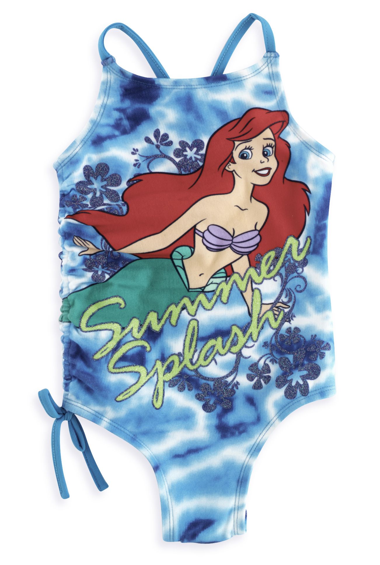 Disney Girl&#39;s 4-6X 1-Piece The Little Mermaid Swimsuit