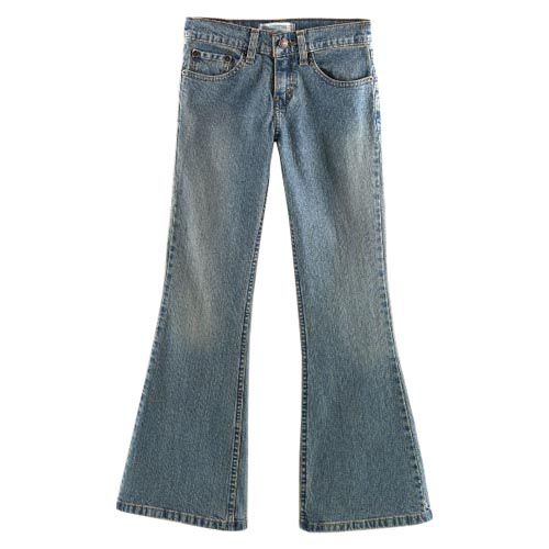 Signature by Levi Strauss & Co. &#153; Girl&#39;s Low Rise Flare Jean