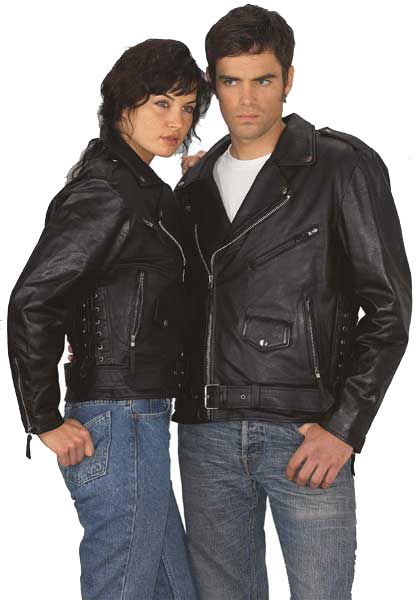 Excelled Women's Leather Motorcycle Jacket