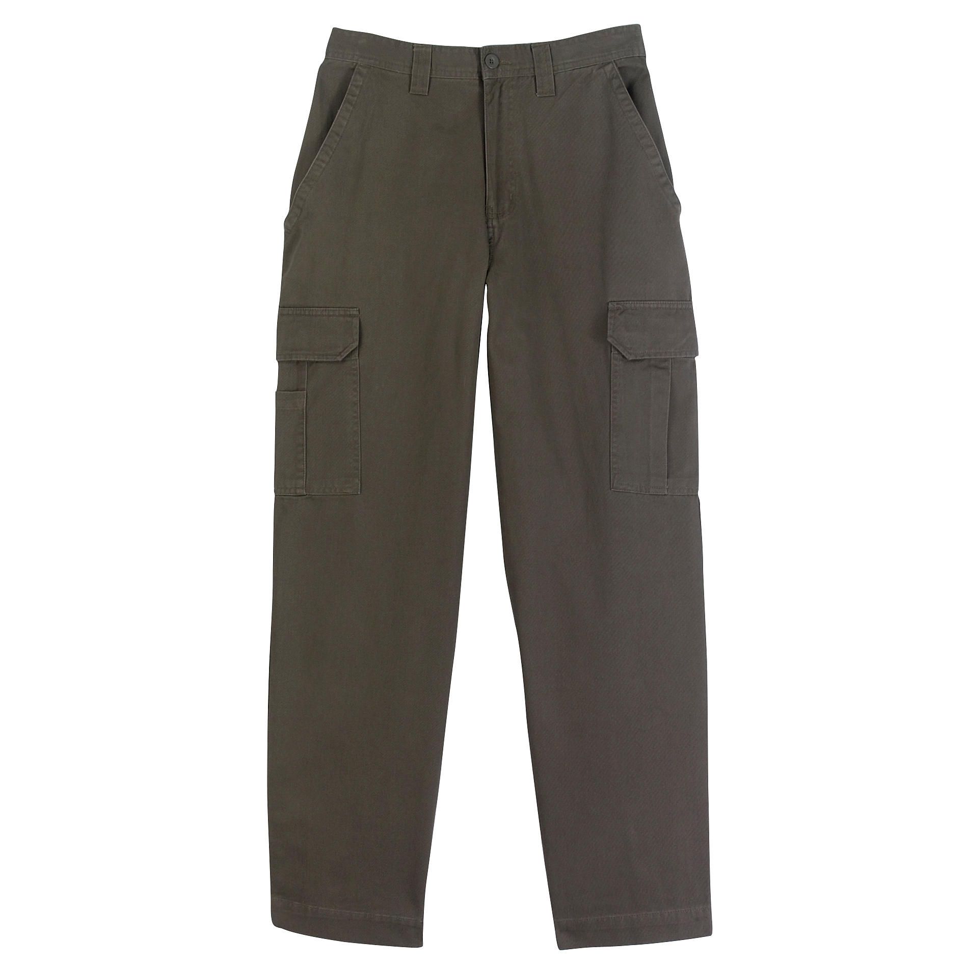 Basic Editions Men's Big \u0026 Tall Cargo Pant