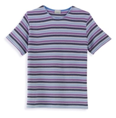 Classic Elements Ribbed Crew-Striped