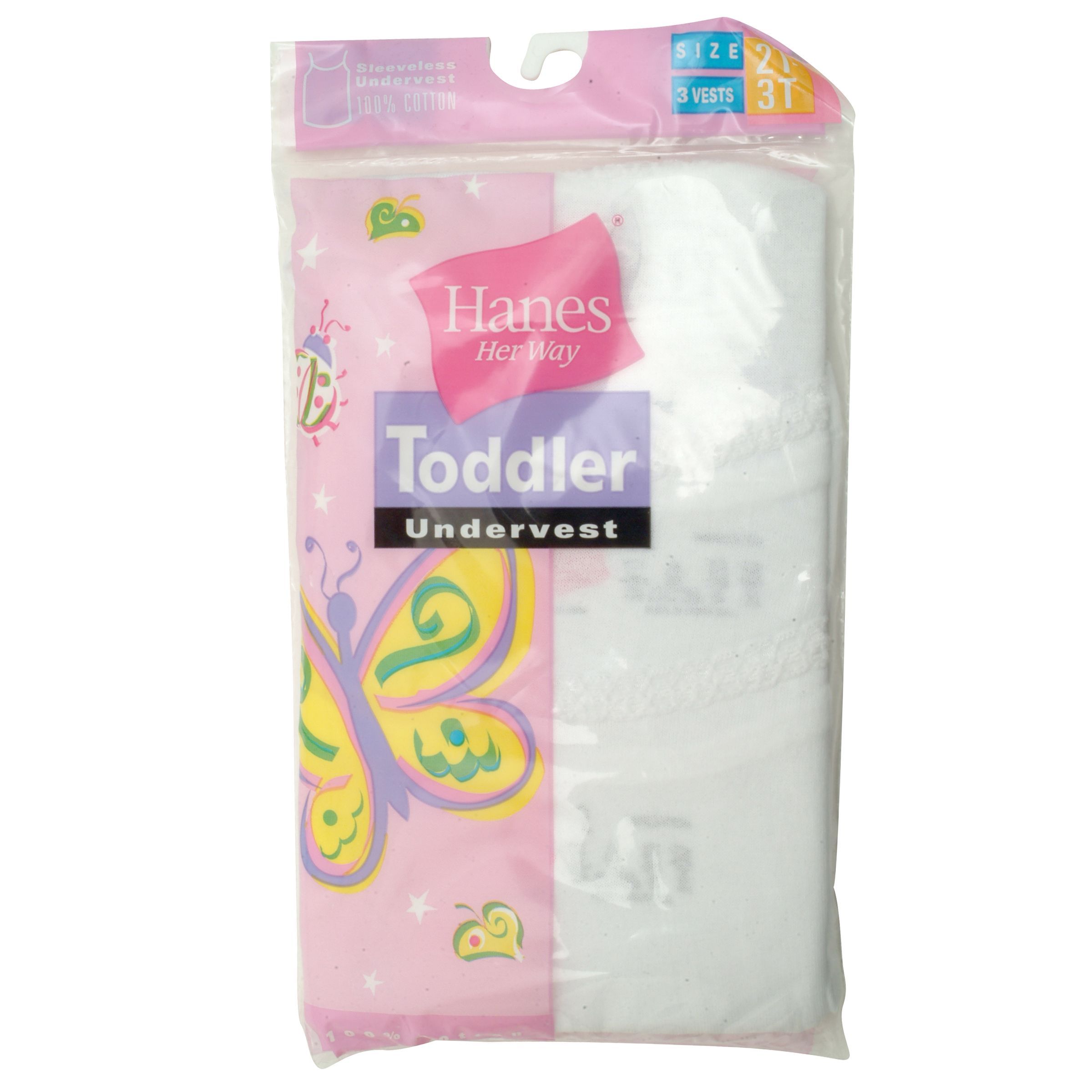 Hanes Toddler Girl Camisoles 3 Pack
