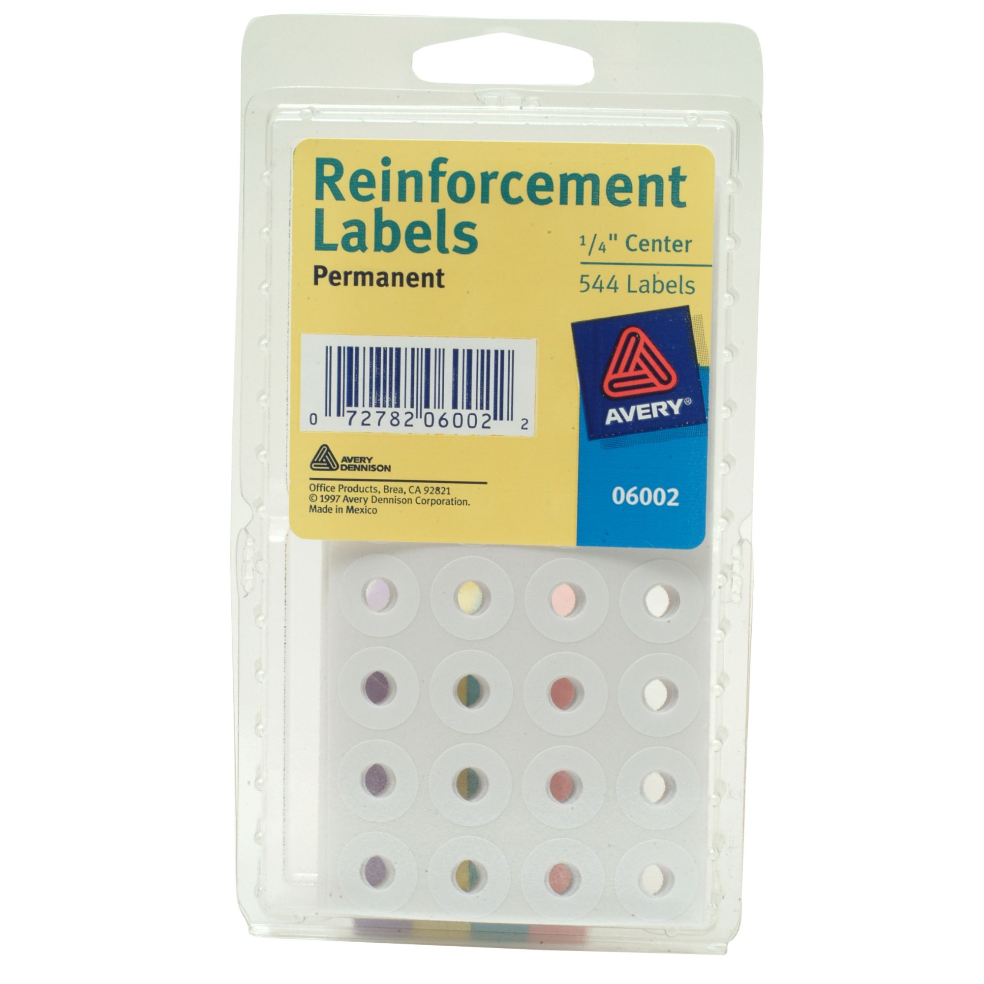 Avery 25744611 Reinforcements 544 ct Self-Adhesive