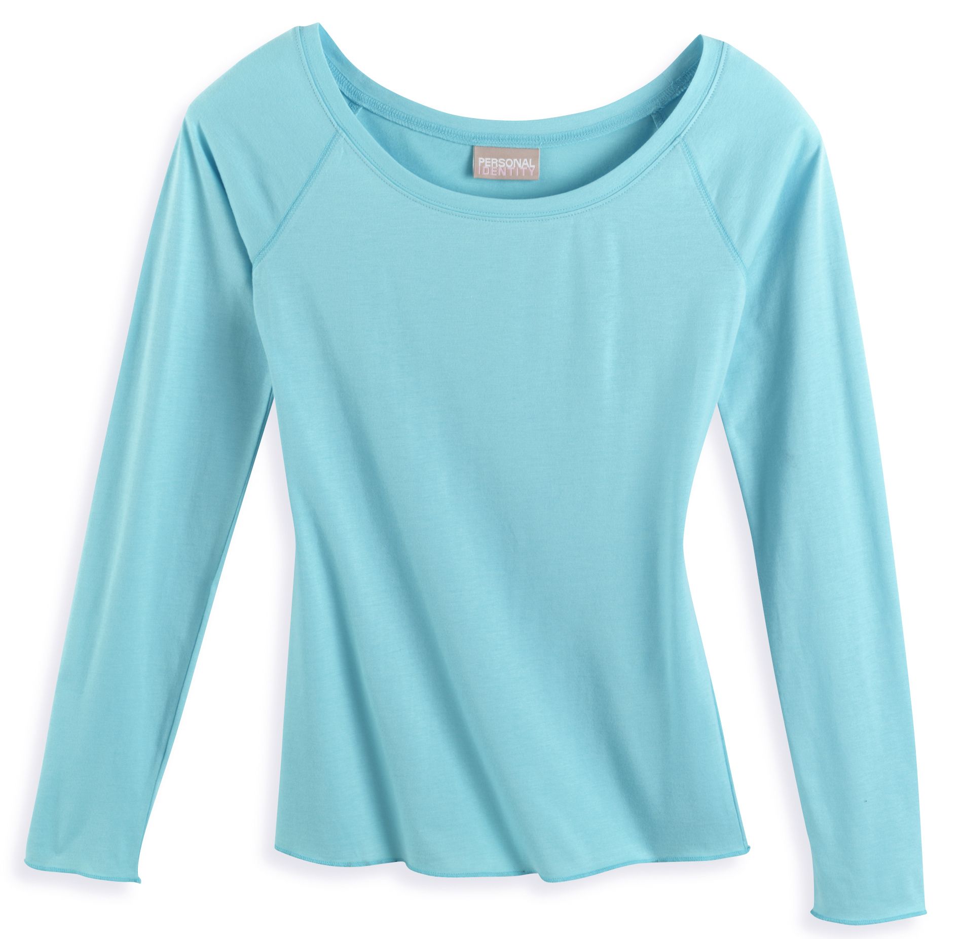 Personal Identity Long Sleeve Ballet Neck Top